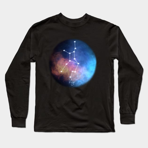 Virgo Long Sleeve T-Shirt by Monstrous1